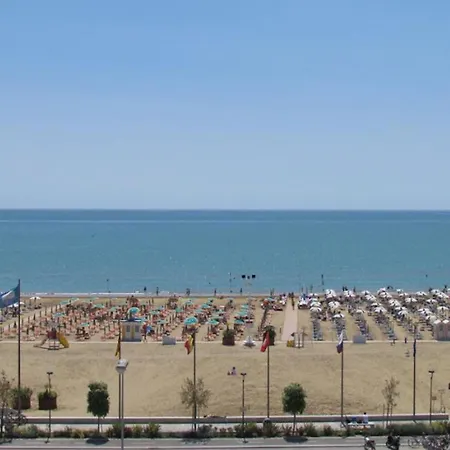 Flat With Large Balcony In Appartement Bibione